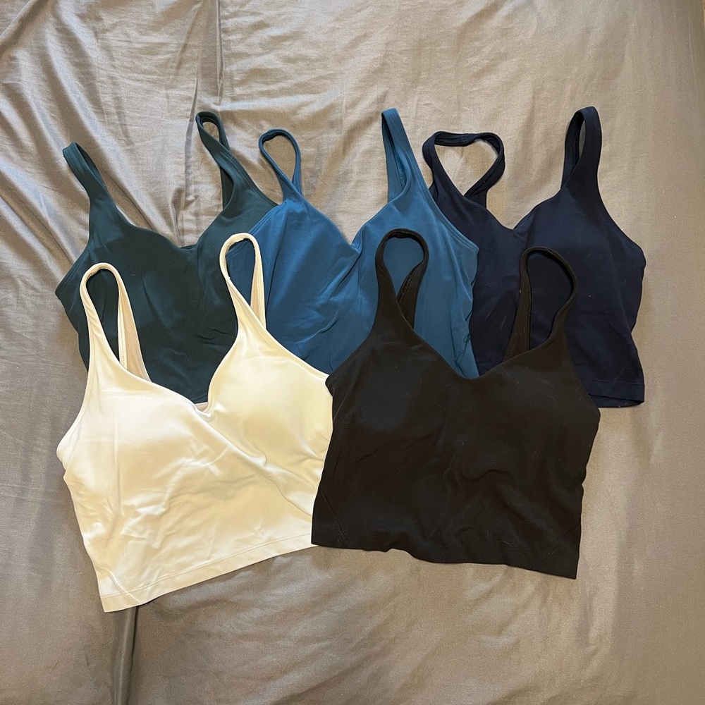 Black Lululemon Align Tank Top Size 4